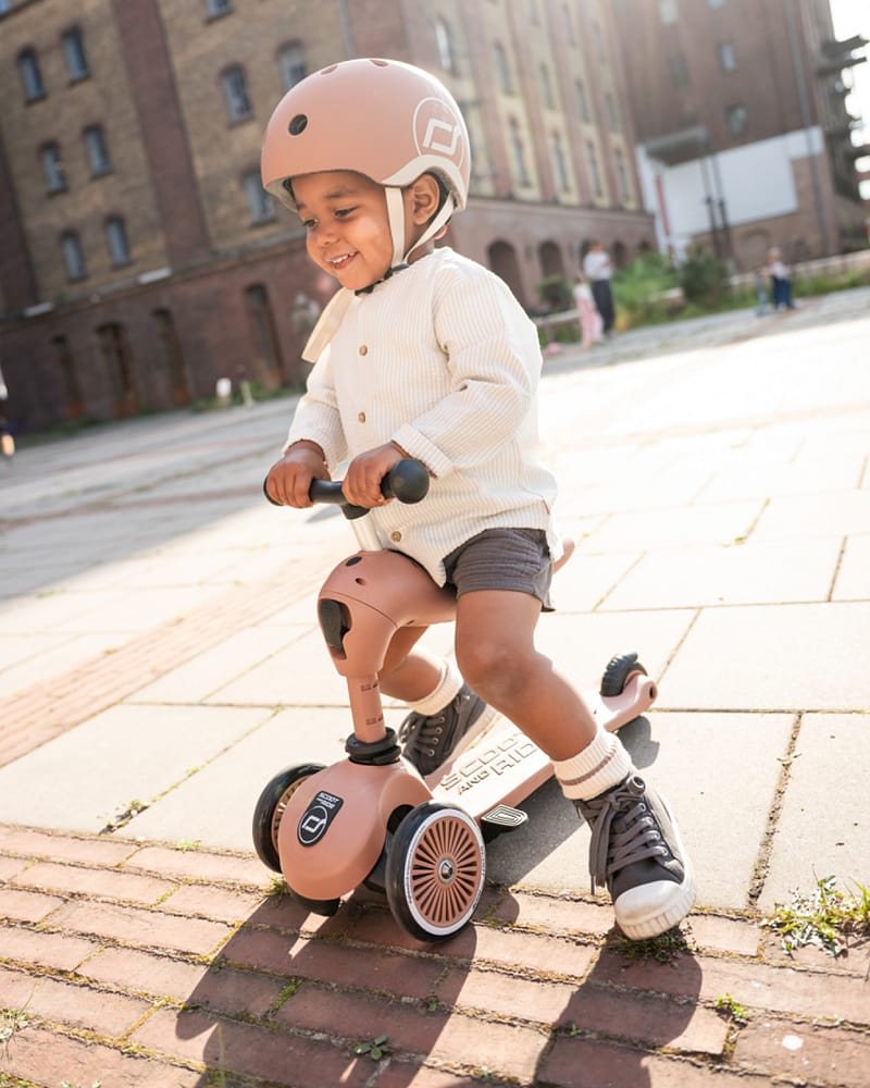 Sparkesykkel og Løpesykkel M/ Foreldrehåndtak | Scoot and Ride Highwaykick 1 Push & Go