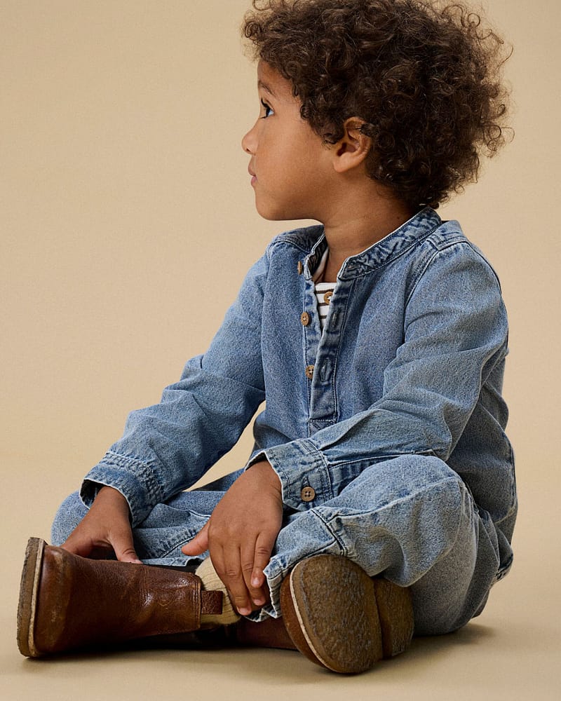 Bukse Barn - Denim, Øko Bomull | NMNTAYA LOOSE JEANS LIL 13251319
