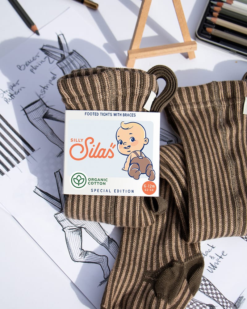 Strømpebukse Rib m/ seler - Footed Tights | Special Edition