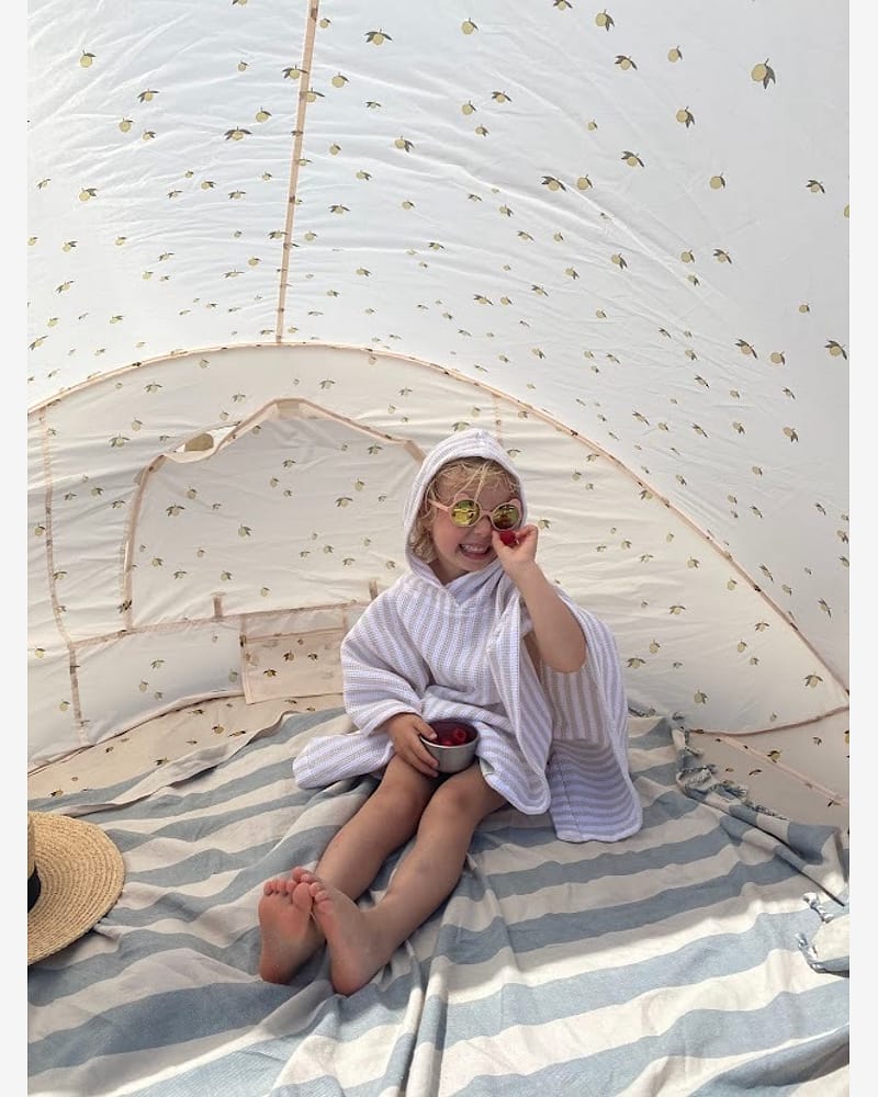 UV Telt Baby, Stort - Strandtelt Pop-up UV50+ | 125x115 cm