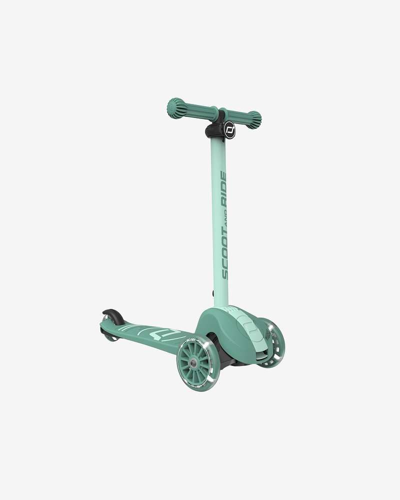Scoot and Ride Highwaykick 3S Sparkesykkel - med LEDlys i hjul | Barn 3år+