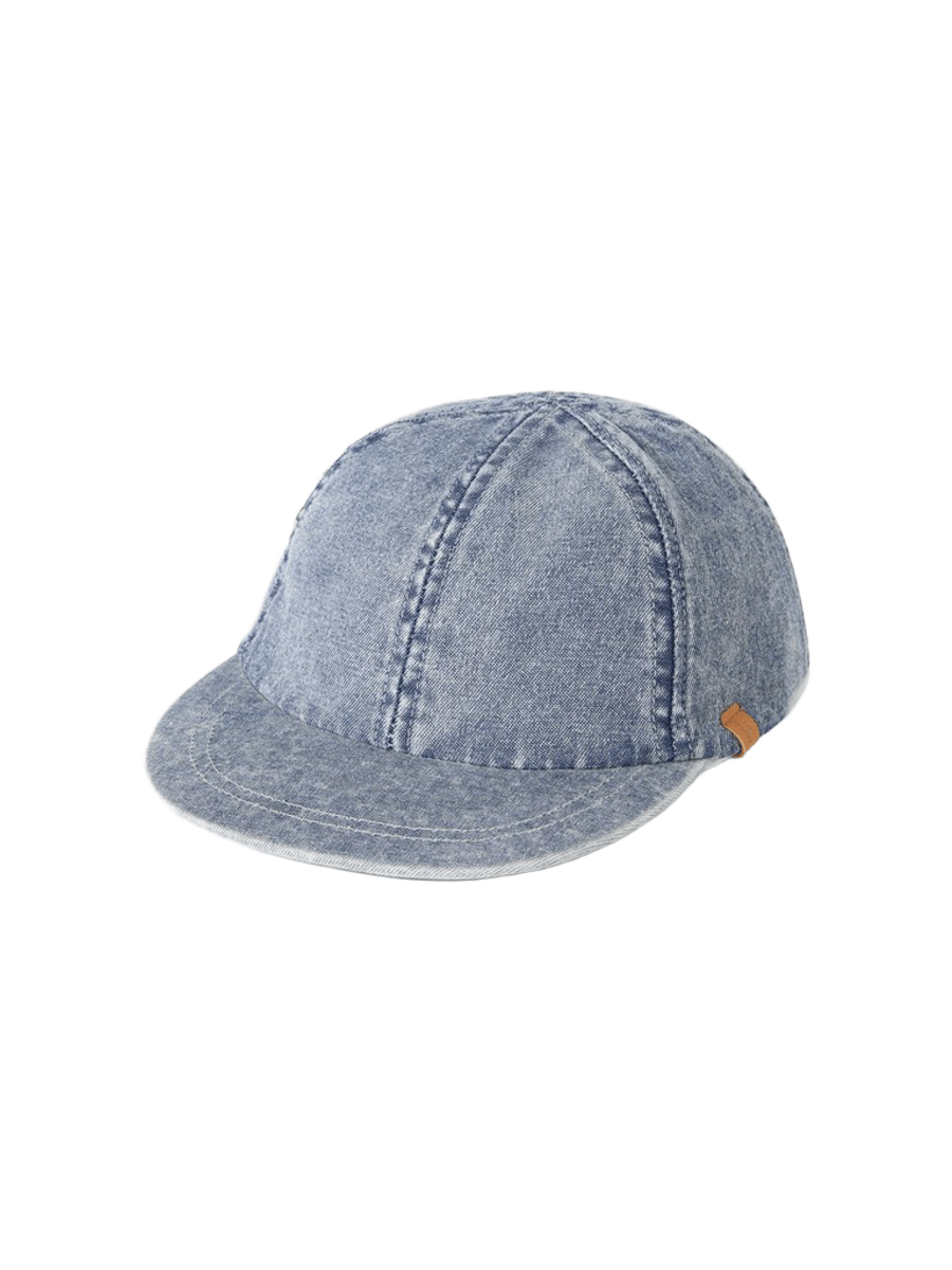 Caps Barn – Øko Bomull | NMMFUNDA, Blue Denim