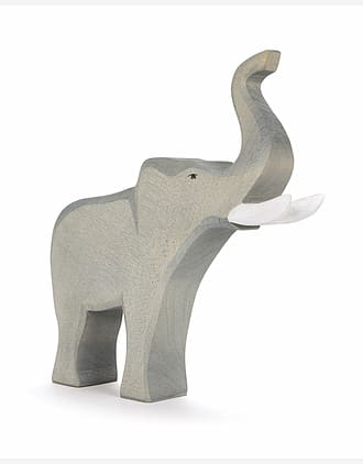 Elefant - Håndlaget Trefigur | Dyrefigur