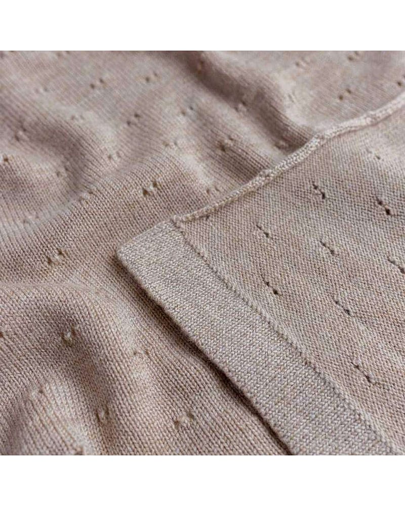 Babyteppe Ull - 100% Merino - Ubehandlet Ull - Bibi