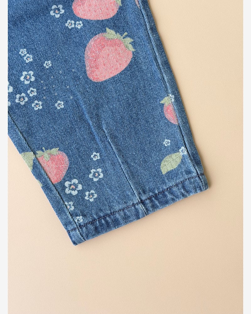 Denim, 100% Øko Bomull | Magot Frill Pants GOTS