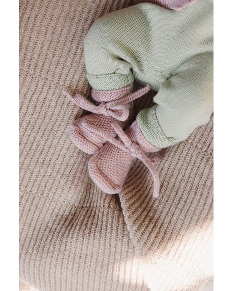 Babytøfler Ull - 100% Merino, Ubehandlet