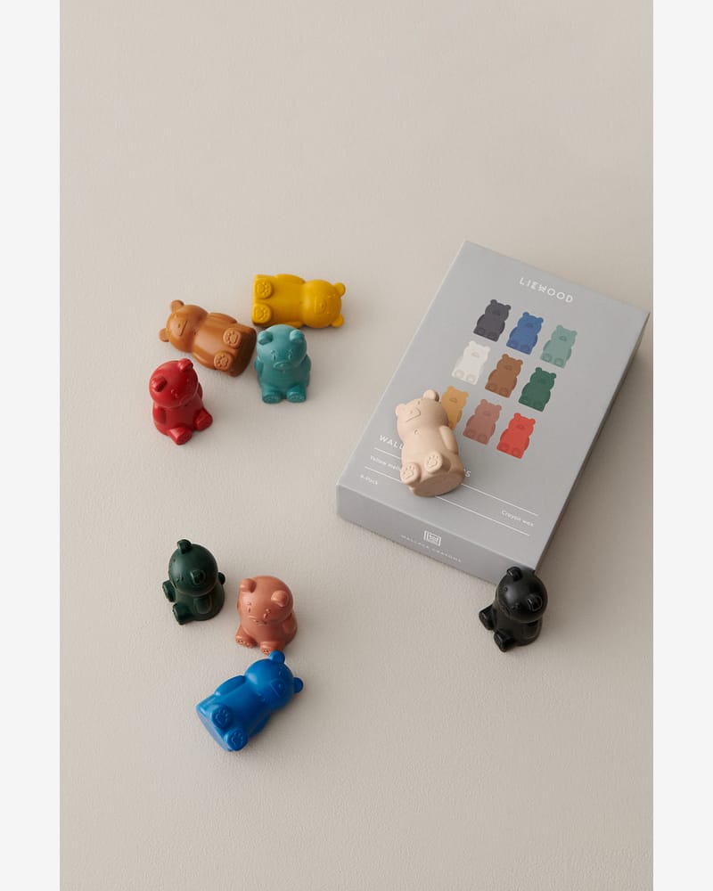 Fargestifter i 100% Voks - 9 stk | Wallace Crayons