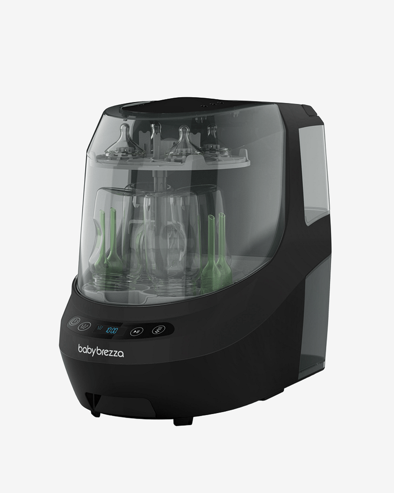 Baby Brezza Bottle Washer Pro | "Vaskemaskin" og Sterilisator med Tørk - Ingen forvask!