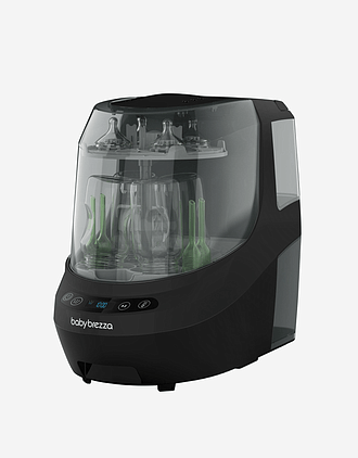 Baby Brezza Bottle Washer Pro | "Vaskemaskin" og Sterilisator med Tørk - Ingen forvask!