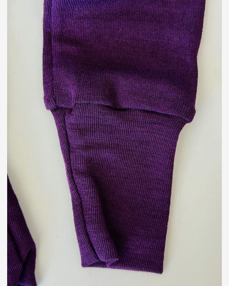 Ullbukse m/ dobbelt liv – 70% Merino, 30% Silke – Ubehandlet Ull