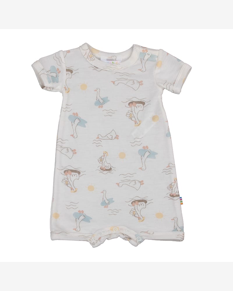 Romper Pysj - 85% Merino 15% Silke | Basic