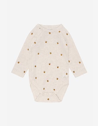 Omslagsbody Baby - 95% Øko Bomull, 5% Elastan | HCBing Animals