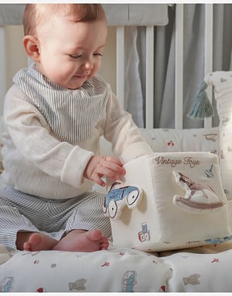 Activity Toy med Speil | Activity Cube - OCS Vintage Toys