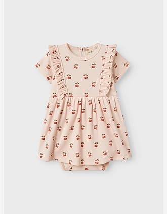 Kjole Baby m/ Body & Volanger - Ribb, Øko TENCEL | Lavo Ena SS Body Dress