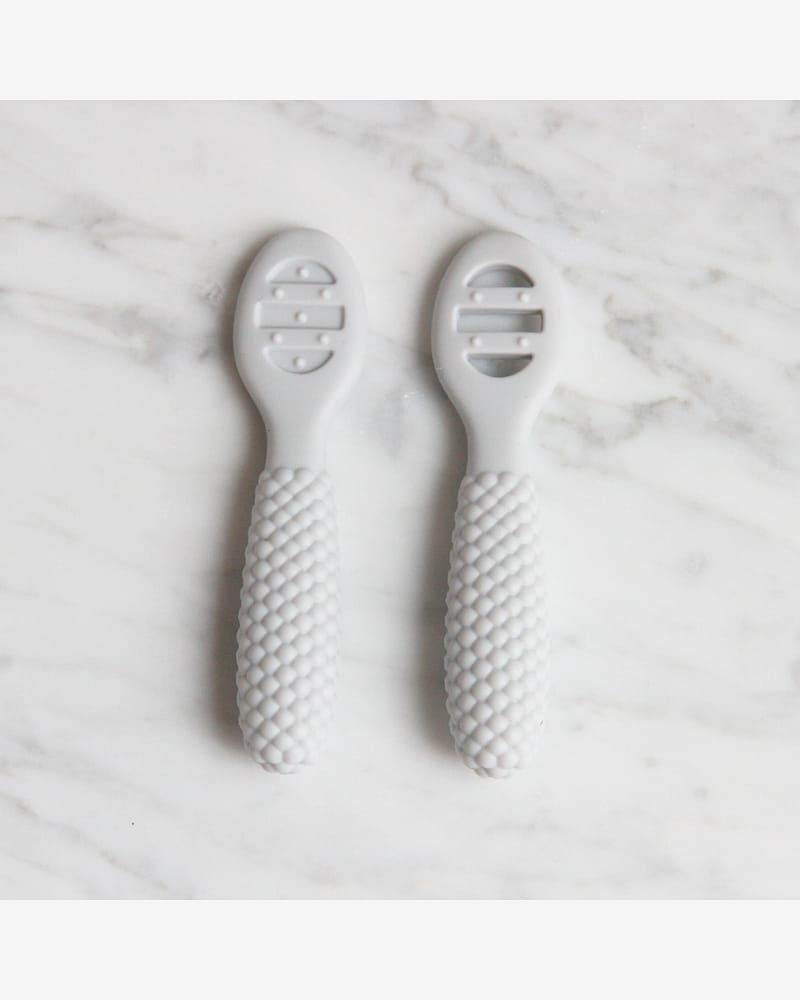 Babyskje 2pk - Silikon | Bubble Pre-Spoon