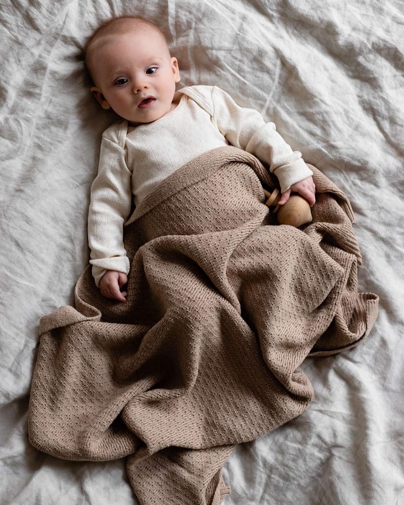 Babyteppe Ull - 100% Merino, Ubehandlet - Dora