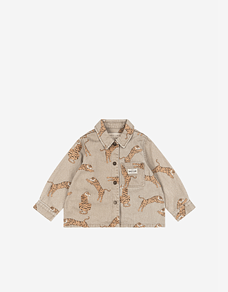 Denim Jakke M/ Glitter Paljetter - Øko Bomull | Magot Shirt GOTS