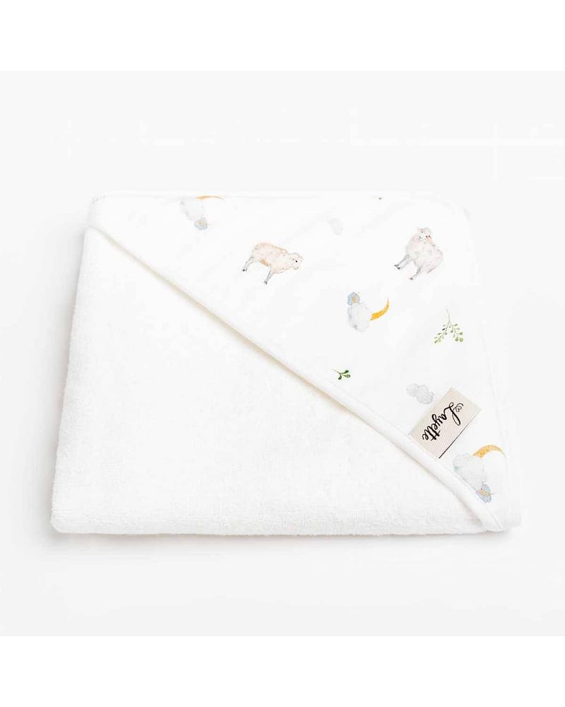 Badehåndkle Baby - 100% Bambus - 85x85cm