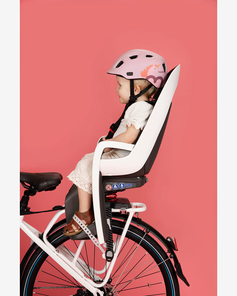 Caress Sykkelsete - Montert på Bagasjebrett | Hamax Caress Child Bike Seat, Rack Mounted