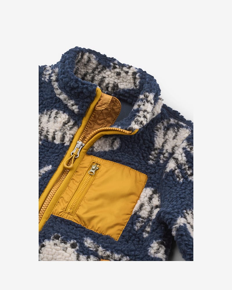Fleecejakke Barn - 100% Resirkulert | Noam Pile Jacket