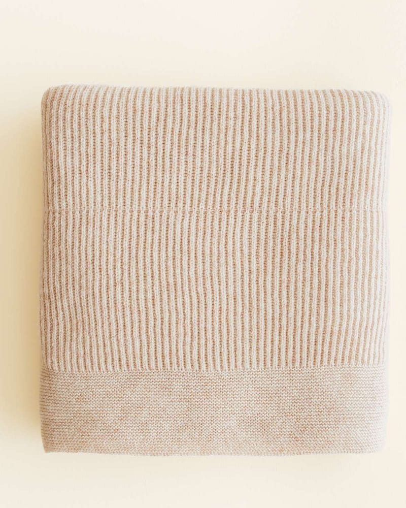 Ullteppe 100x140 - Tykt, 100% Merino, Ubehandlet Ull | Gaston