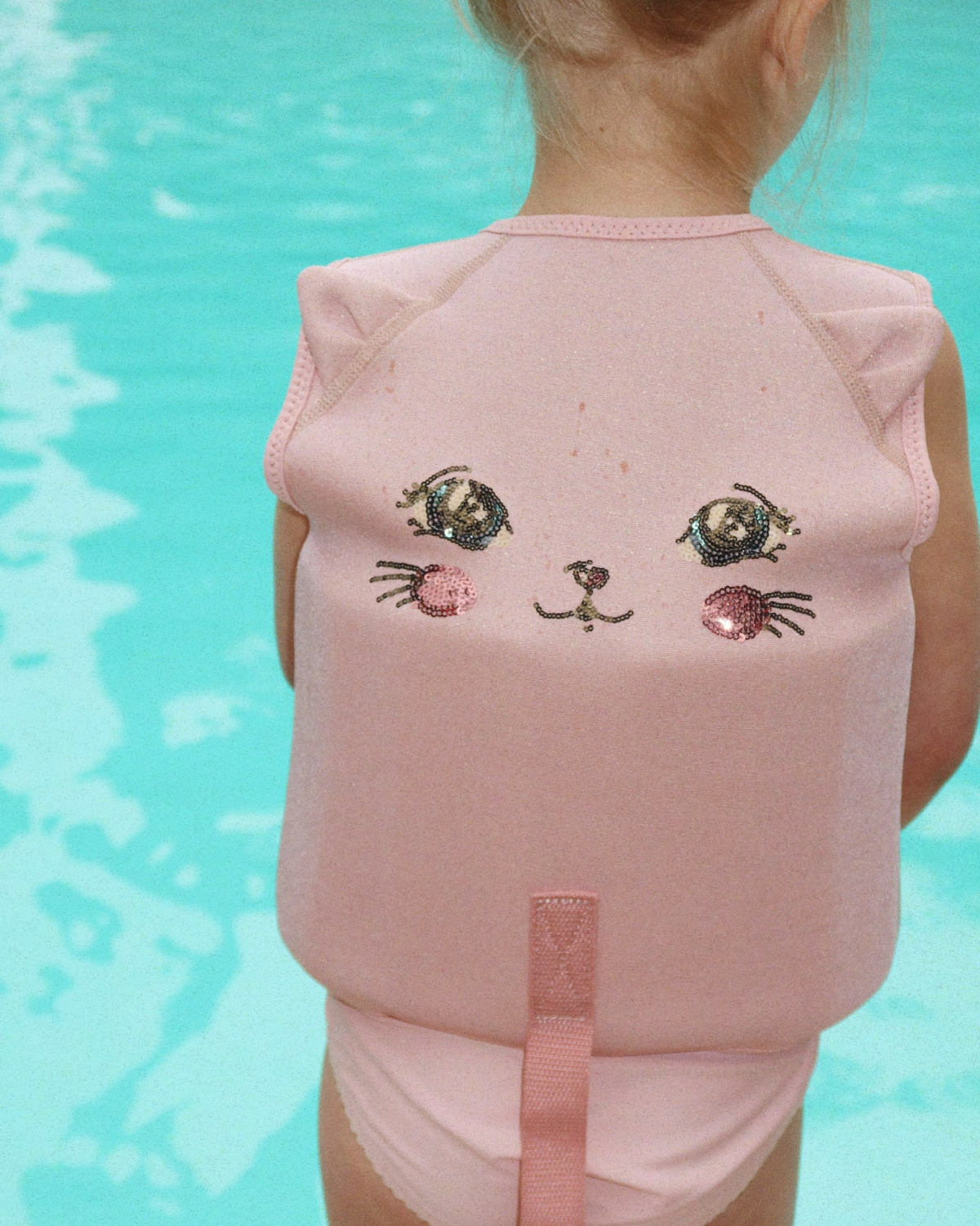 Svømmevest Barn m/ Utagbare flyteelementer | Kitty Flytevest - 1-2 år (11-15kg)