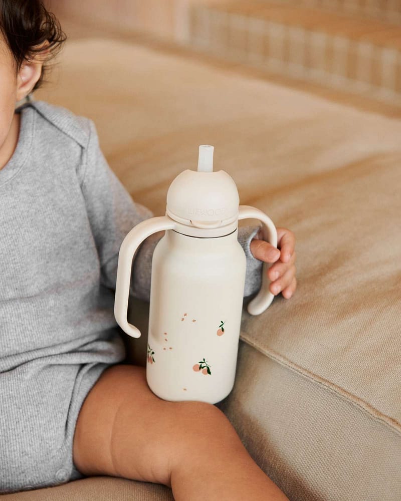 Termoflaske Baby - Drikkeflaske m/ Håndtak - 250ml | Kimmie