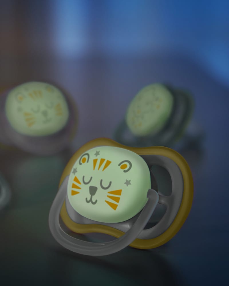 Smokk Ultra Air Night 2pk - Dråpeform, Silikon | 18m+