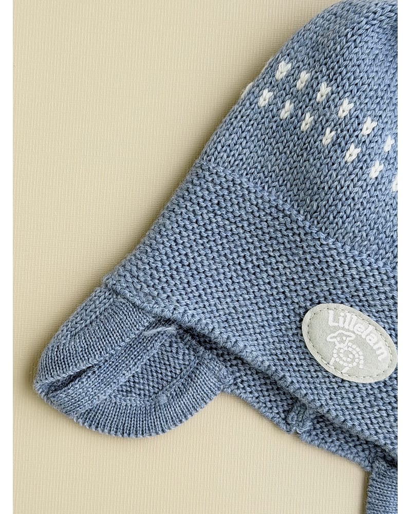 Ullue med dusk - 100% Merino - Lue Classic