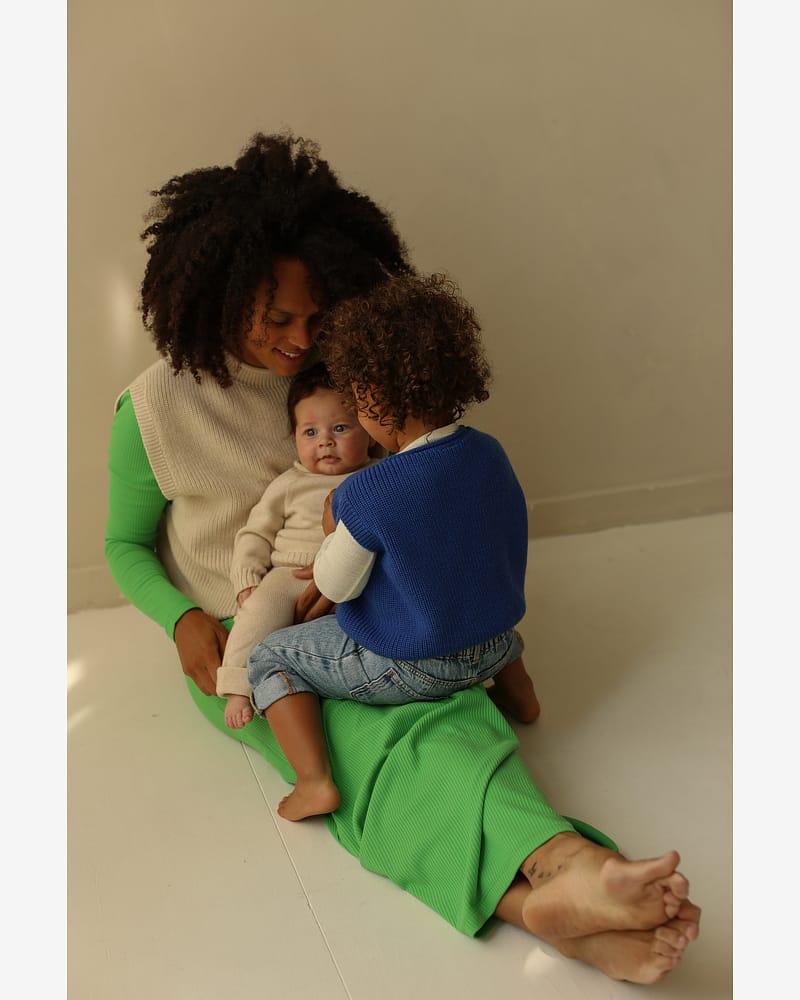 Ullvest Barn - 100% Merino, Ubehandlet Ull | Vest Harvey