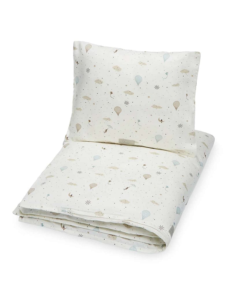 Sengetøy Barn 100x140 - Sateng, Øko Bomull | Bedding Junior