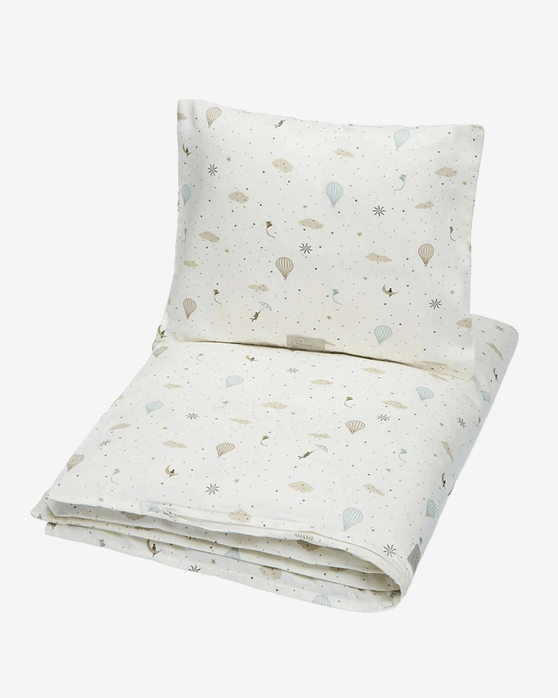 Sengetøy Barn 100x140 - Sateng, Øko Bomull | Bedding Junior