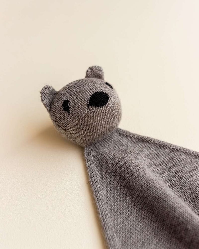 Kosebamse Koseklut - 100% Merino, Ubehandlet Ull | Teddy Tokki
