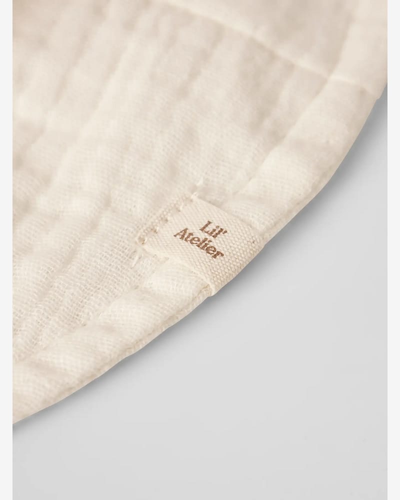 Solhatt m/ Knyting - Musselin Bomull | NBNFOLLY HAT LIL
