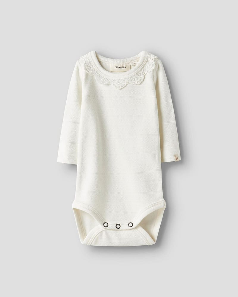 Body M/ Krage - Øko TENCEL | NBFTAPIA LS SLIM BODY LIL