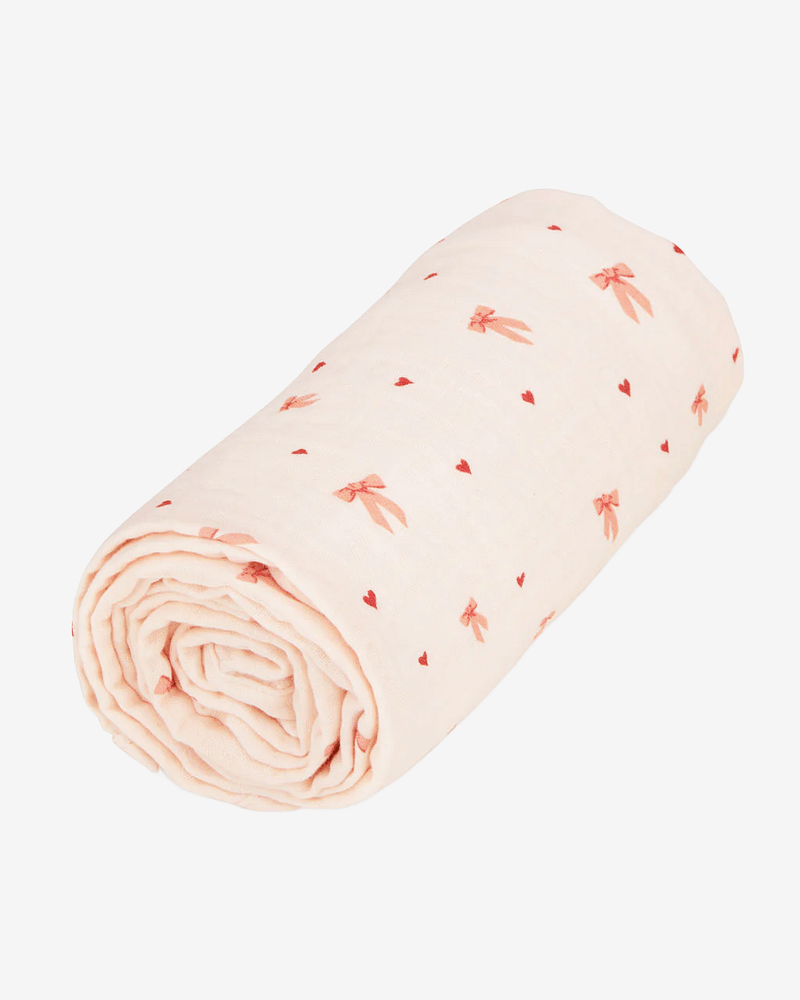 Swaddle teppe - Øko Musselin