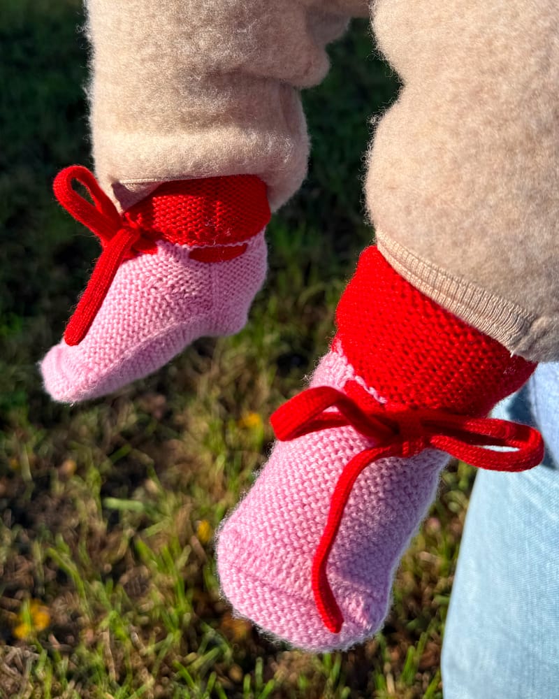 Babytøfler Ull - 100% Merino