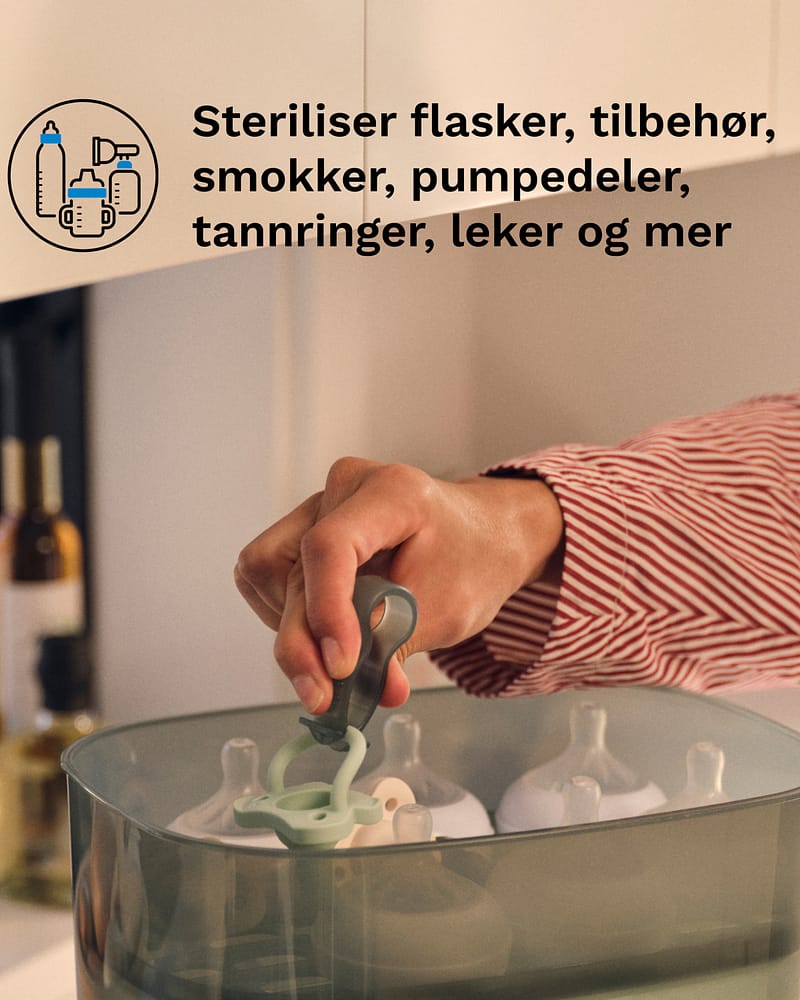 Baby Brezza Sterilizer Dryer Advanced | Sterilisator med Tørk - Stor