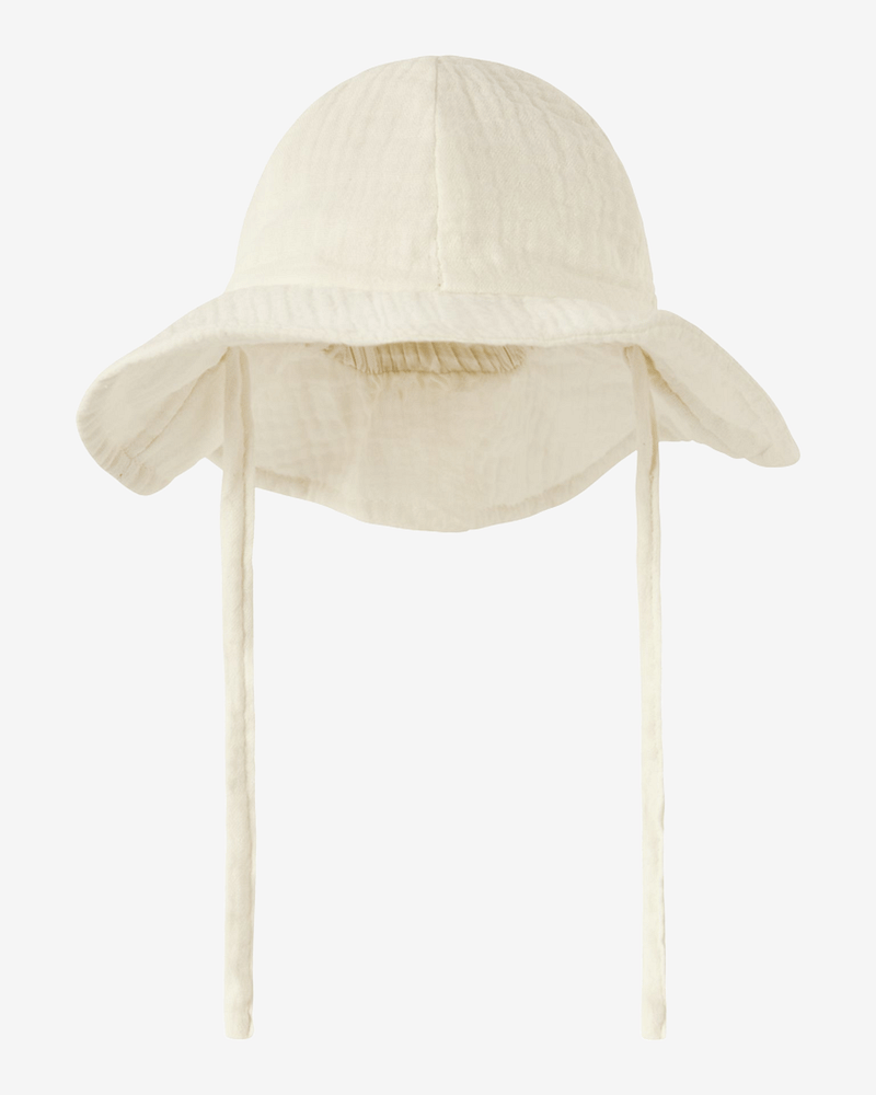 Solhatt m/ Knyting - Musselin Bomull | NBNFOLLY HAT LIL