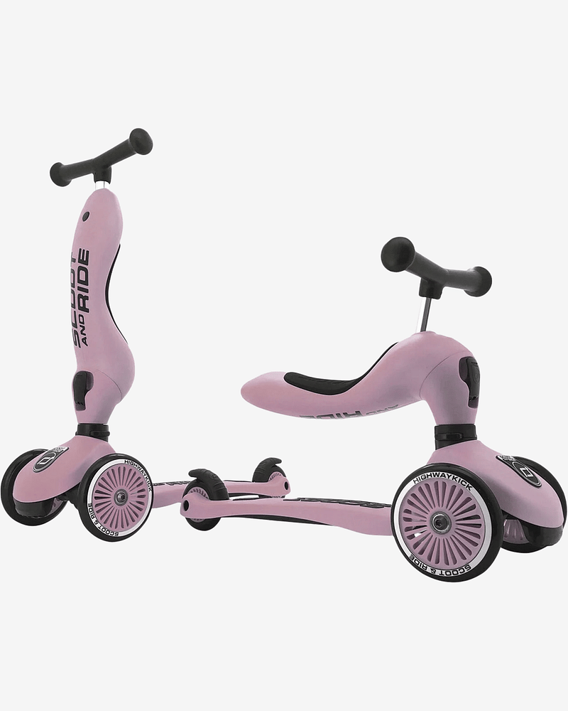 Sparkesykkel & Løpesykkel - Scoot & Ride Highwaykick 1 | Barn 1-5 år