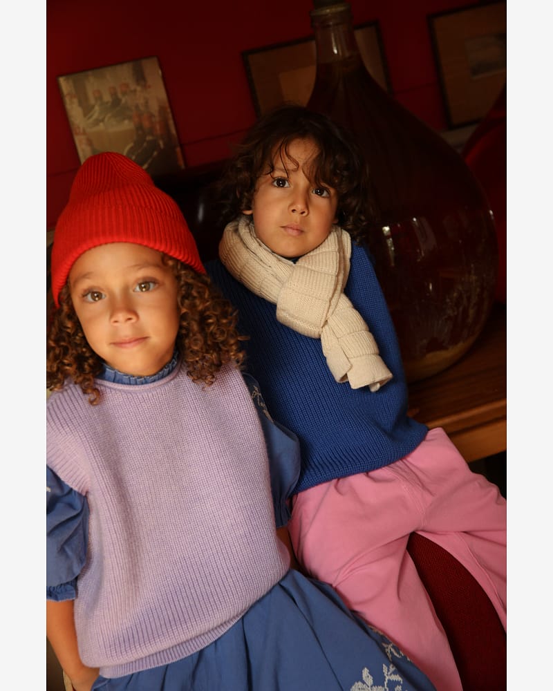 Ullvest Barn - 100% Merino, Ubehandlet Ull | Vest Harvey