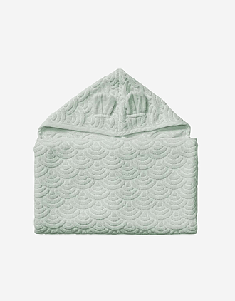 Badehåndkle Barn m/ Hette | 70x130cm - 100% Øko Bomull