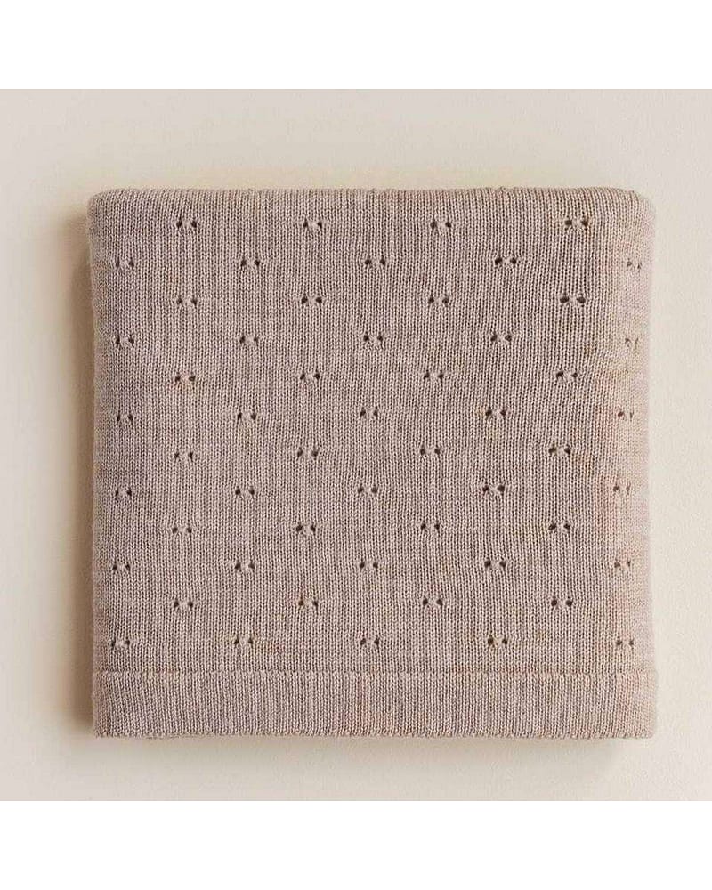 Babyteppe Ull - 100% Merino - Ubehandlet Ull - Bibi