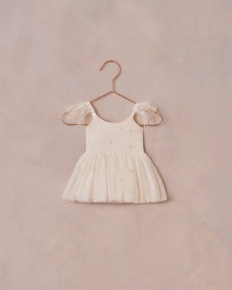 Tyllkjole m/ Broderte Blomster Baby | Poppy Tutu