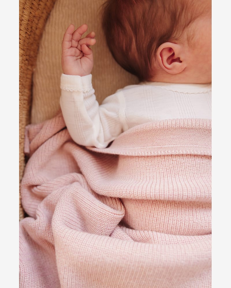 Babyteppe Ull - 100% Italiensk Merino