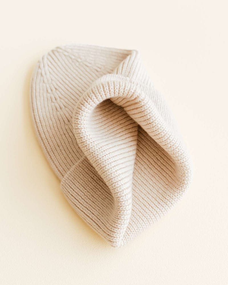 Ull Beanie barn - 100% Merino, Ubehandlet | Ribb Lue Fonzie