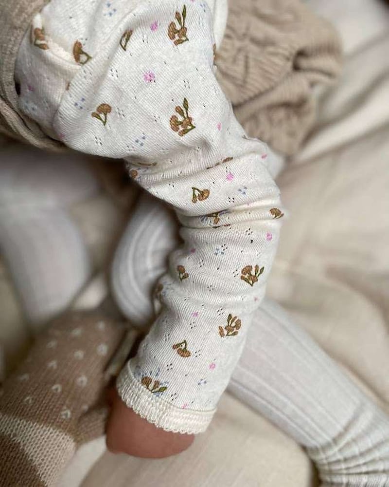 Strømpebukser - Ull - Rib - Elastisk - Basic