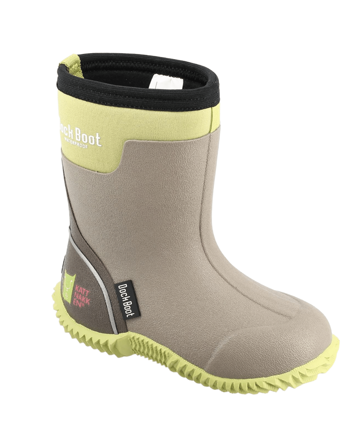 Kattnakken Gummistøvler M/ Isolasjon til -10°C | Dock Boot, Beige