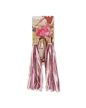 Rosa Hjerter - Pink Glitter