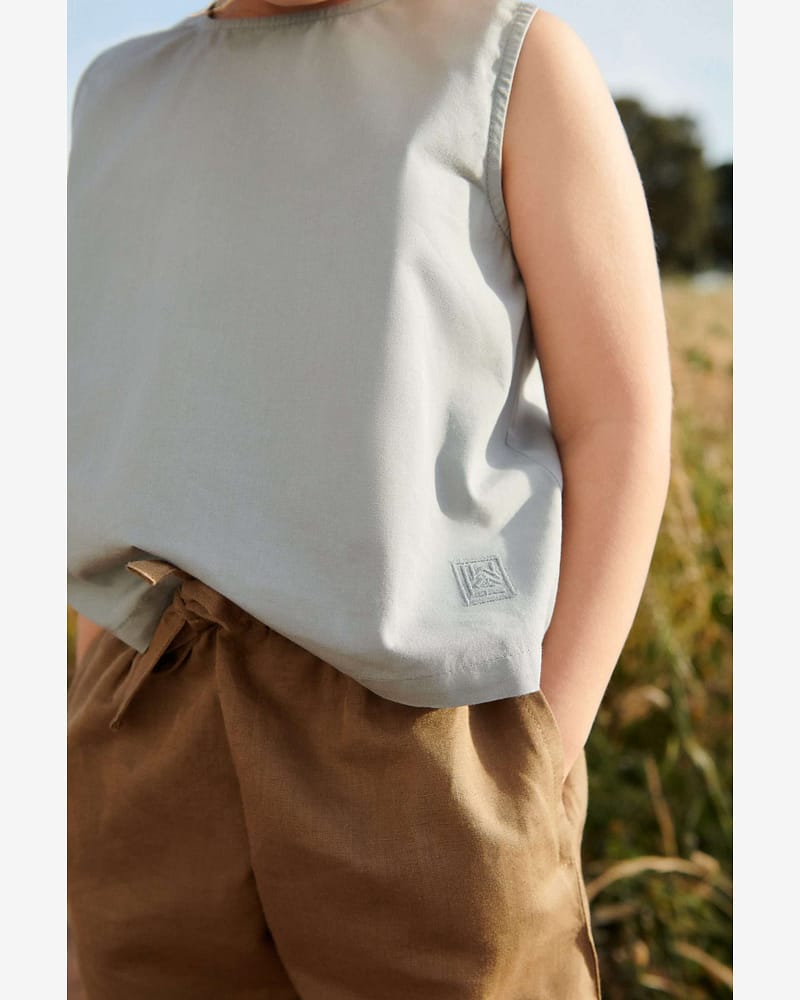 Topp uten Armer - 100% Øk. Bomull - Delphia